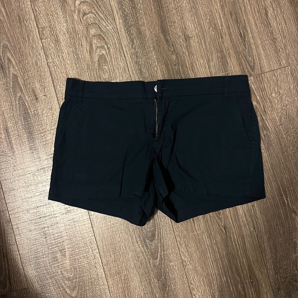 Lauren James Navy Poplin shorts - Picture 1 of 4